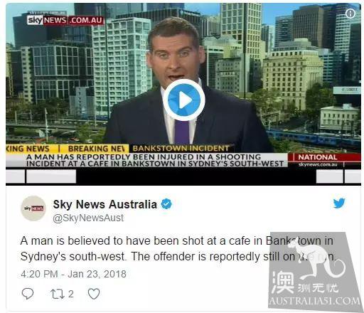 Burst! Shootings at Sydney Mall! one dead, blood on the ground! The suspect is still at large.