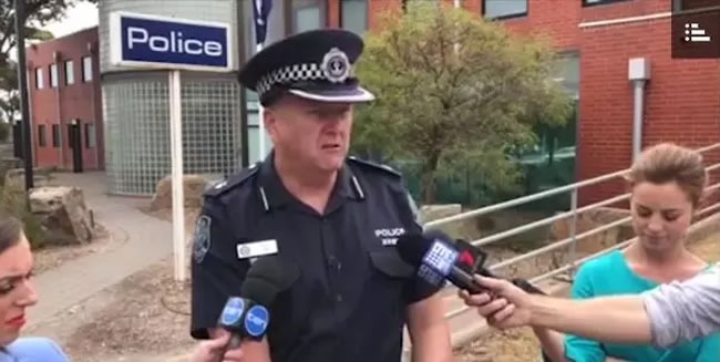 Adelaide, another man hit a rock at a car on the highway! As serious as shooting! The prisoner is still at large!