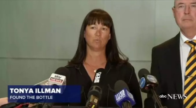 The Australian couple found a 132-year-old letter, and the Australian media burst into an uproa