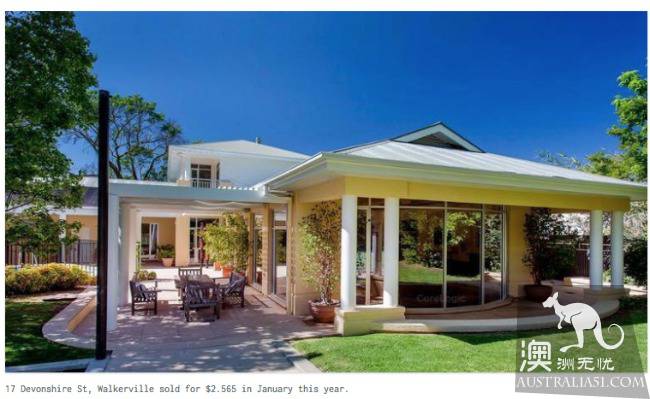 In 2017, the statistics of house prices were released, to look at Adelaide's top ten rich areas.