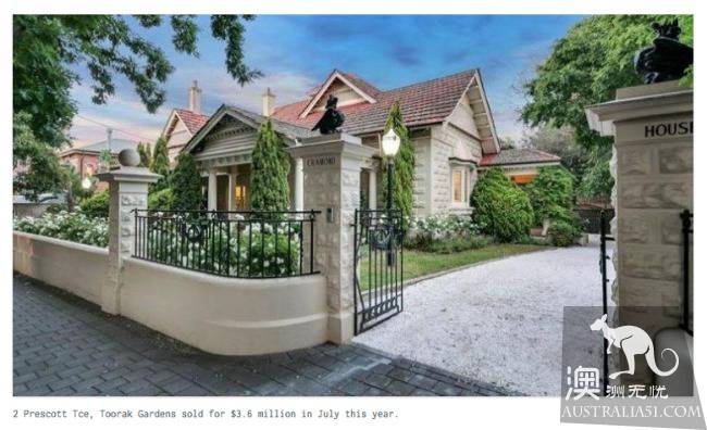 In 2017, the statistics of house prices were released, to look at Adelaide's top ten rich areas.