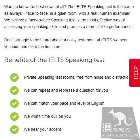 Good news! After Melbourne, IELTS entered Adelaide in the exam, 5 days and 7 days.