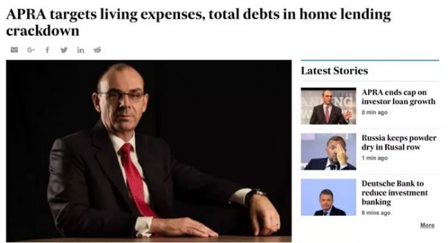 The real estate market is coming spring! Australia's 'loan restriction order' is about to be cancelled, banks may open more loans to investment housing!