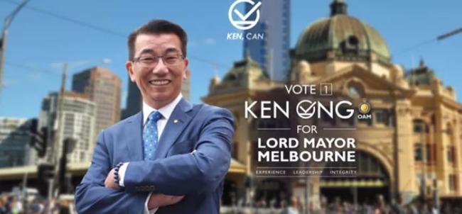 Three Chinese are about to run for mayor of Melbourne, foreign students have the right to vote