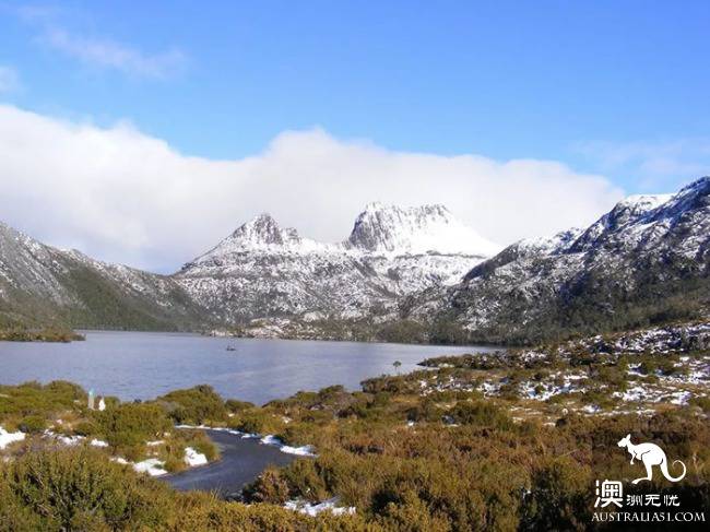 The most beautiful winter to the cradle mountain