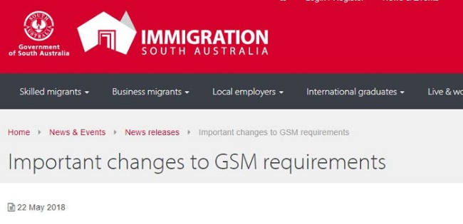 Great changes have taken place in South Australia's skilled immigration policy! State guarantees, employer guarantees are affected! Immigration, heavy and far-fetched