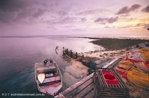 Treasure scattered in the Indian Ocean: (Abrolhos Islands) of the Abelohos Islands in Western Australia
