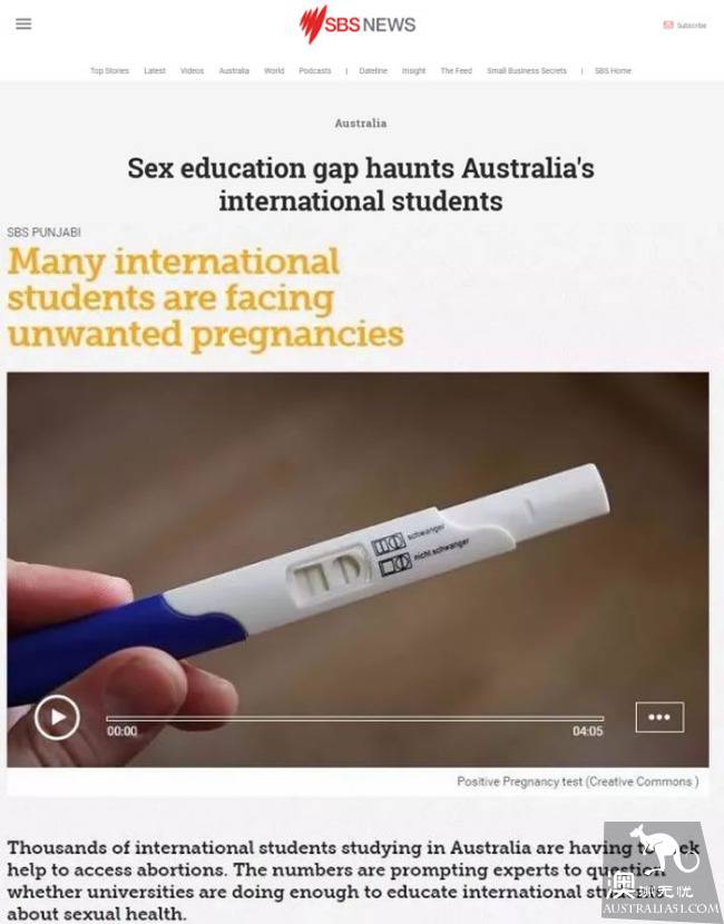 4000 international students have abortions every year!