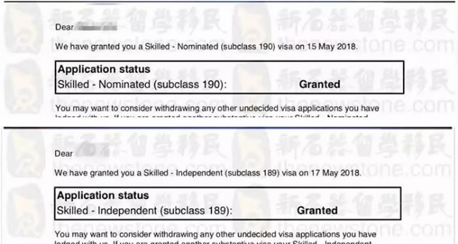 In April, the visa processing time was updated, 189 / 190 ~ 485 was slightly speeded up, the speed of 186 / 187 was greatly reduced, and the students signed faster and slower.