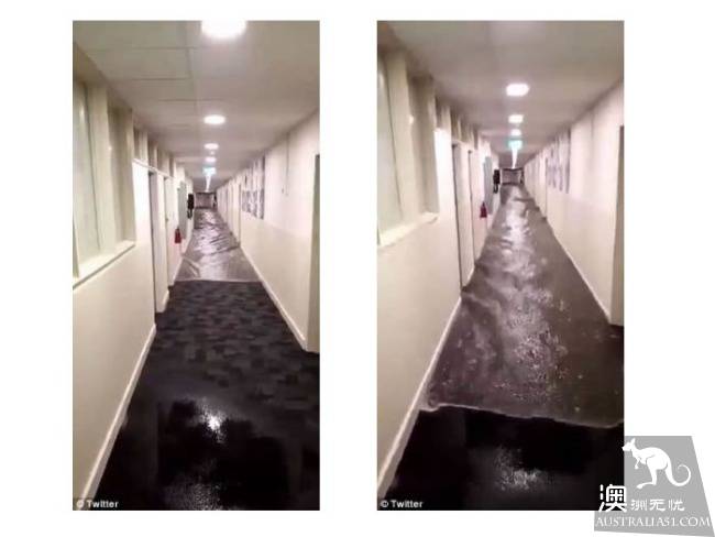 Block the city! The flood flooded Hobart. Sydney's next!