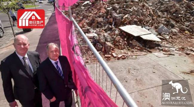 The developer pleaded guilty to the demolition of 160-year-old bars without permission.