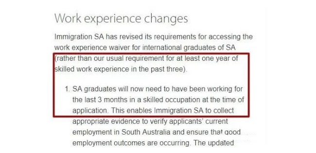 Great changes have taken place in South Australia's skilled immigration policy! State guarantees, employer guarantees are affected! Immigration, heavy and far-fetched
