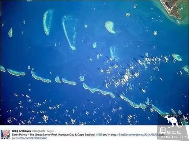 Aerial photo of Australia? This group of God's vision of Australia, is the real shock.