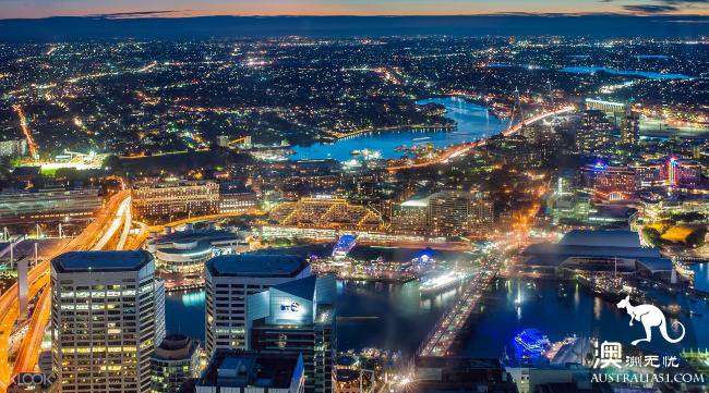 Proper opening of Sydney Tower (Sydney Tower)