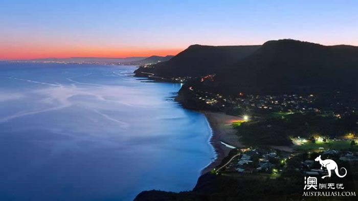 Blue ocean road, new state beautiful self-driving tour introduction