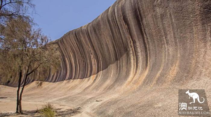 Is it on Earth? A detailed account of the strange topography of Australia, similar to that of an alien.