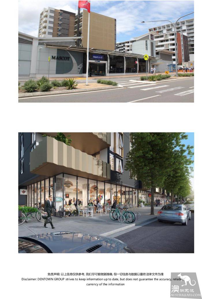 Rental of multiple shops around Green Square, Sydney