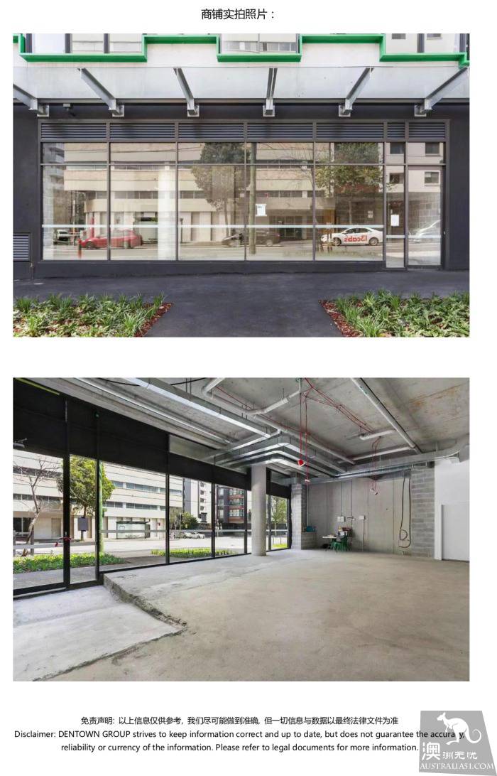 Rental of multiple shops around Green Square, Sydney
