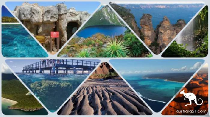 A total of 19, ranking 14th in the world, Australia's World Heritage list