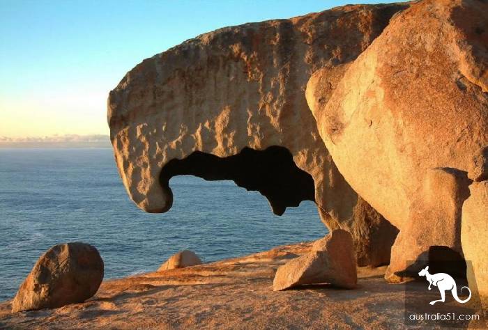 Chinese version of the tourism map of Kangaroo Island, South Australia