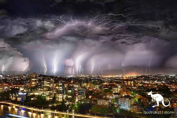 Weather characteristics of major cities in Australia