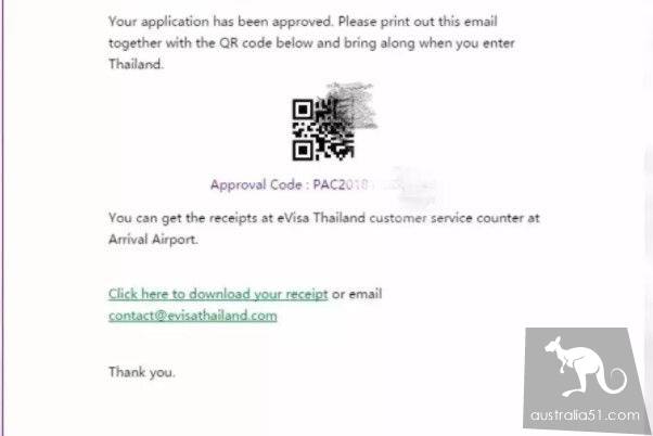 Detailed processing process of electronic visa on arrival in Thailand