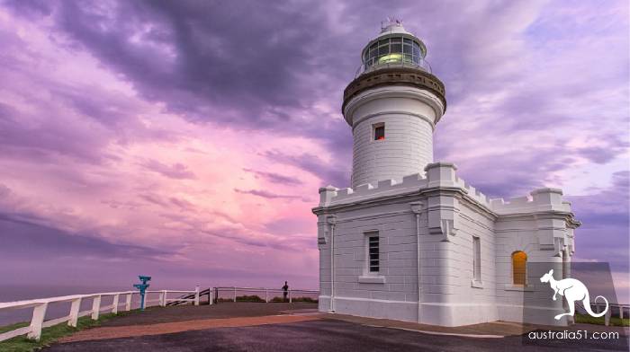 Australian treasure town Byron Bay (Byron Bay) traffic strategy, heaven, into the sea, watch the sunrise!