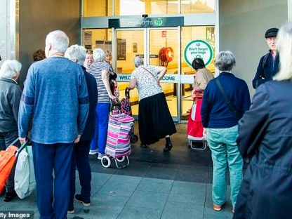 Woolworths and Coles start 'restricted' next week and line-up shopping could become the new normal