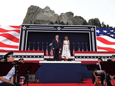 American Independence Day Trump used the opportunity to bomb opponents and China