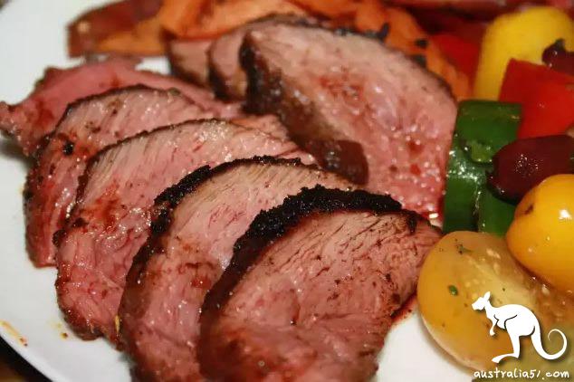Have you never eaten kangaroo meat in Australia? It turns out that kangaroo meat is so delicious