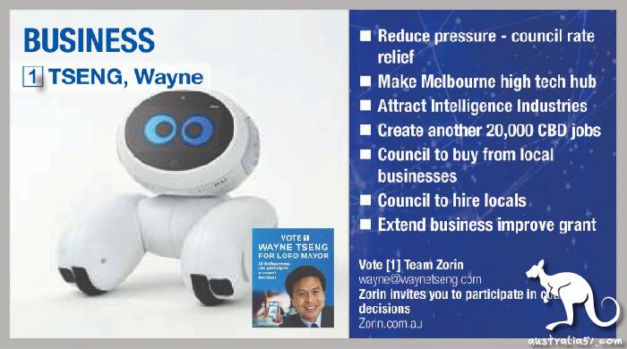 Chinese Melbourne Mayor's Candidate is critical to the recovery of six key points in the rapid digital intelligent transformation of parliament systems