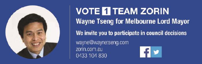 Chinese Melbourne Mayor's Candidate is critical to the recovery of six key points in the rapid digital intelligent transformation of parliament systems