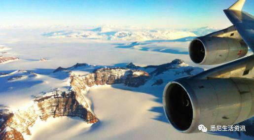Sydney is too hot! I'm going to the south. The most beautiful polar flight in the world is leaving once a year.
