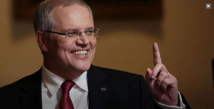 The official domain name of the Australian Prime Minister's website has expired and has been spoofed by other people.