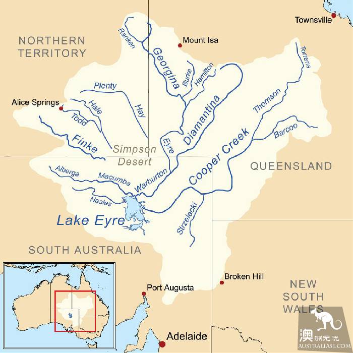 Lake El: the most mysterious lake in Australia, only once in 25 years.