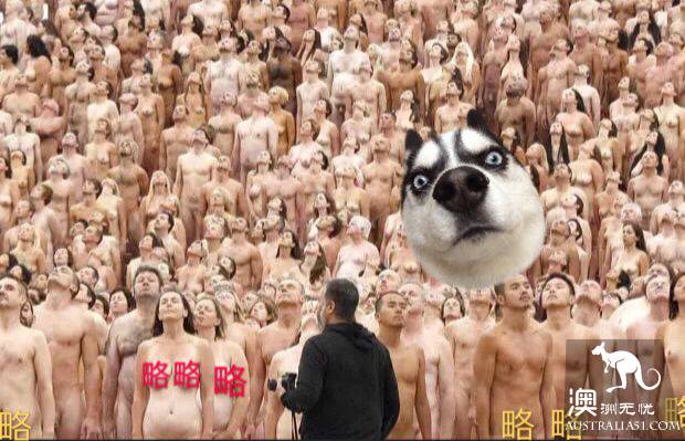 Soon! 4000 naked men and women gather in Melbourne to take pictures of fruit. Wu is full of meat.