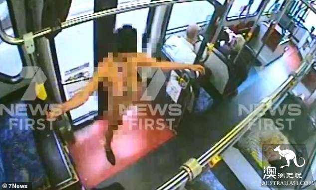 The Sydney woman undressed on the bus and the passengers were stunned
