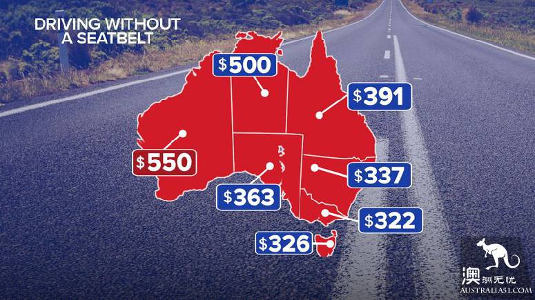 These traffic violations are very common. What are the penalties for these traffic violations in various parts of Australia?.