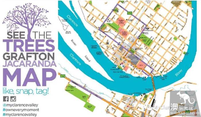 Brisbane is going to make the world jealous again! October's village is a purple fairy tale.