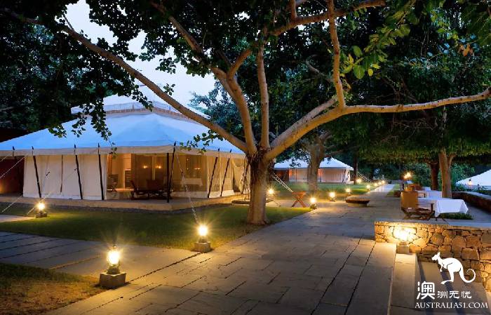 There is a kind of trip called wild luxury, there is a kind of hotel called Glamping
