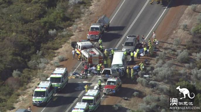Three Chinese tourists died in Western Australia's 'dead highway', the scene was terrible!