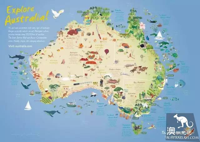 A WeChat message tells you: how big is Australia?