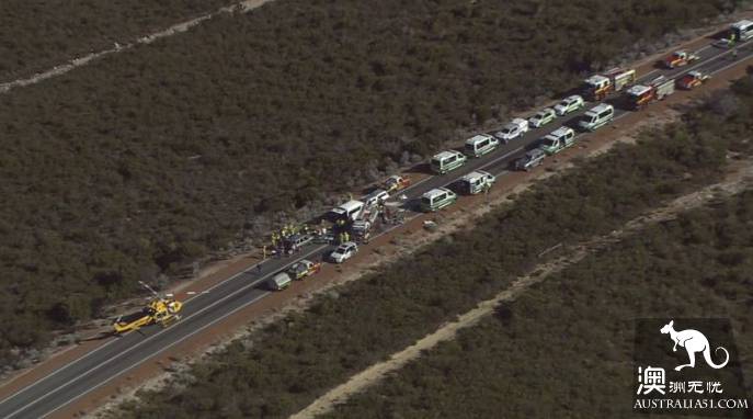 Three Chinese tourists died in Western Australia's 'dead highway', the scene was terrible!