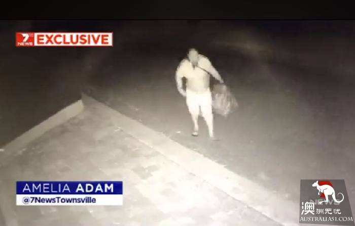 The Brisbane thief went to sleep after stealing, and then it was gone.